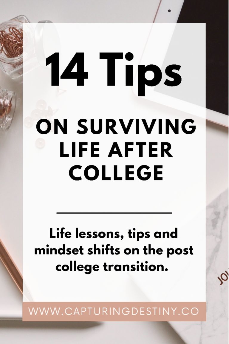 14 Tips On Surviving Life After College (2023)